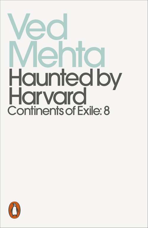 Book cover of Haunted by Harvard: Continents of Exile: 8