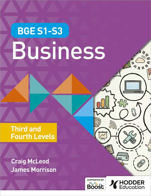 Book cover of BGE S1–S3 Business: Third and Fourth Levels