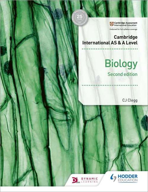 Book cover of Cambridge International AS & A Level Biology Student's Book 2nd edition