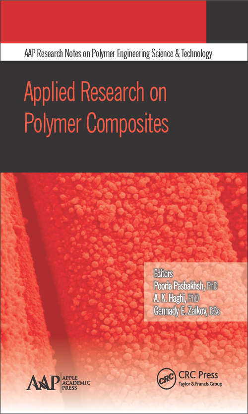 Book cover of Applied Research on Polymer Composites