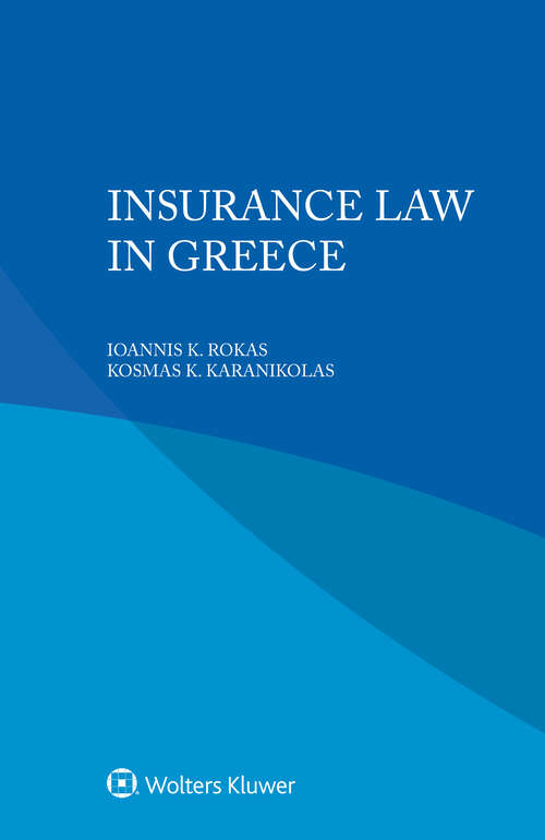 Book cover of Insurance Law in Greece
