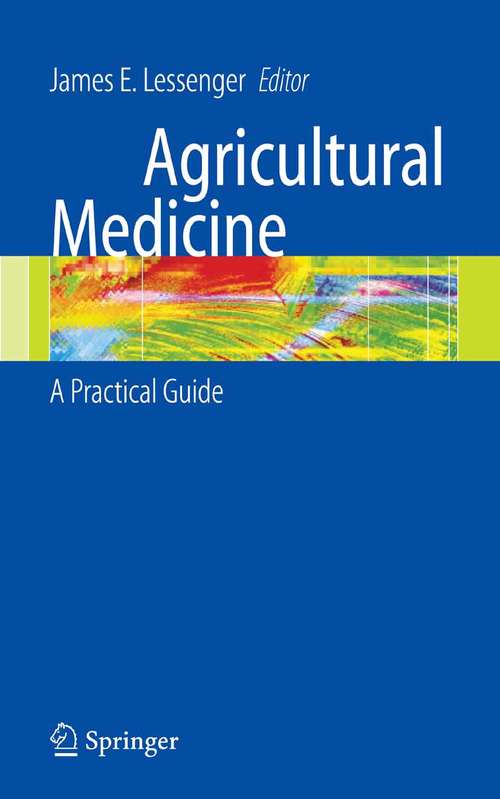 Book cover of Agricultural Medicine: A Practical Guide (2006)