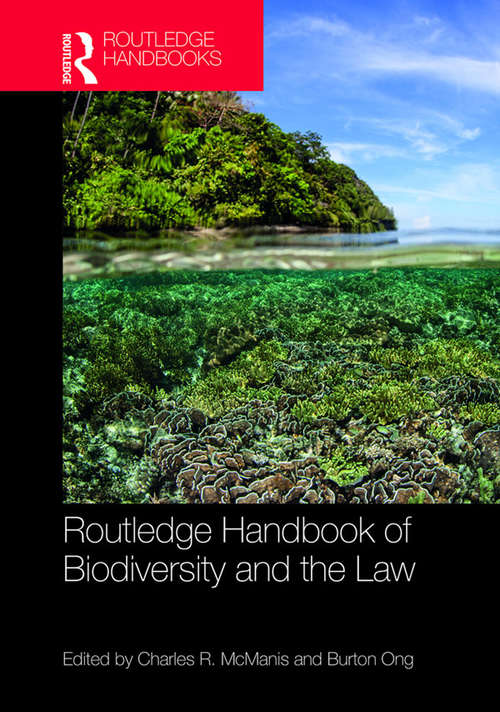 Book cover of Routledge Handbook of Biodiversity and the Law