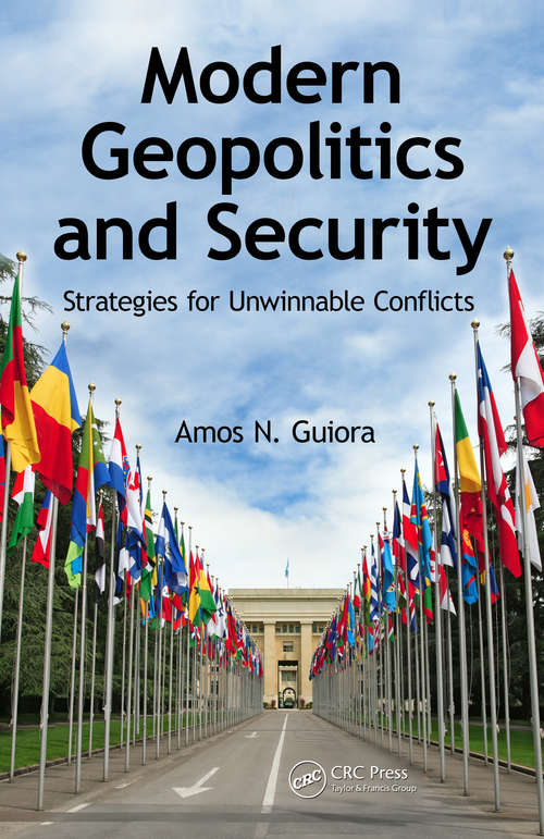 Book cover of Modern Geopolitics and Security: Strategies for Unwinnable Conflicts