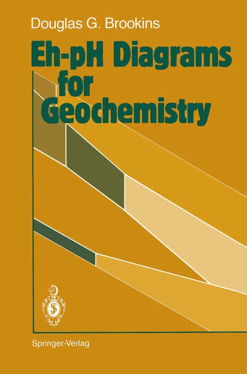 Book cover of Eh-pH Diagrams for Geochemistry (1988)