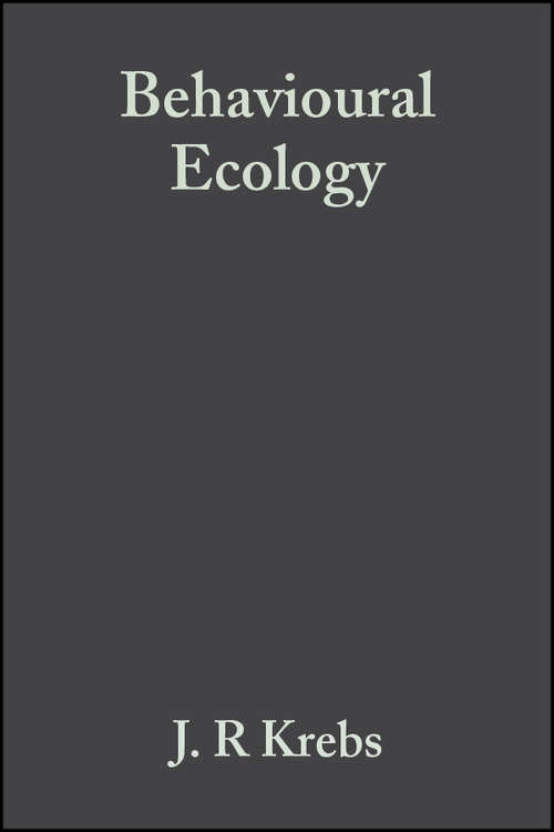 Book cover of Behavioural Ecology: An Evolutionary Approach (4)