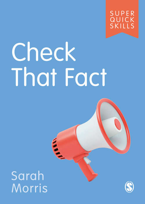 Book cover of Check That Fact (Super Quick Skills)