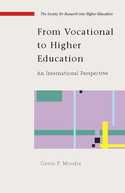 Book cover of From Vocational to Higher Education: An International Perspective (UK Higher Education OUP  Humanities & Social Sciences Higher Education OUP)