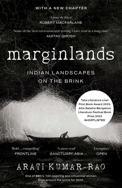 Book cover of Marginlands: Indian Landscapes on the Brink