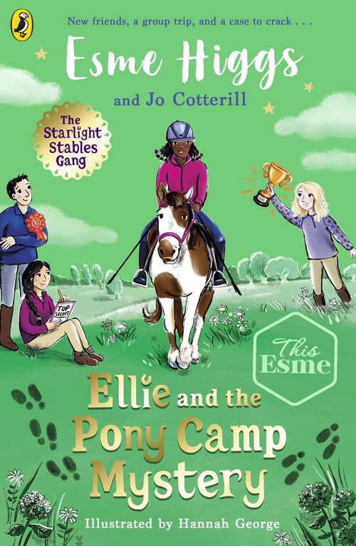 Book cover of Ellie and the Pony Camp Mystery (The Starlight Stables Gang #3)