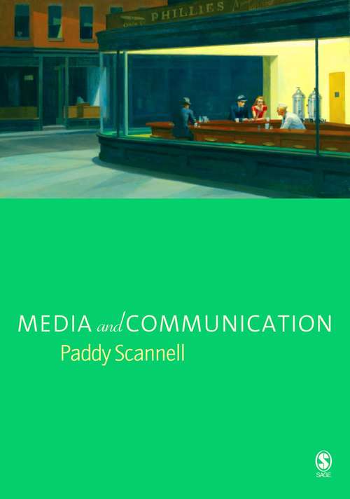 Book cover of Media and Communication (PDF)