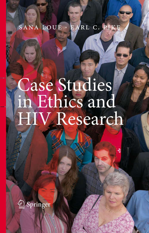 Book cover of Case Studies in Ethics and HIV Research (2007)