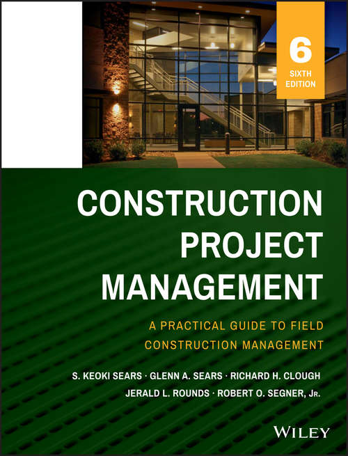 Book cover of Construction Project Management (6)