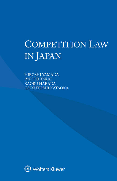 Book cover of Competition Law in Japan