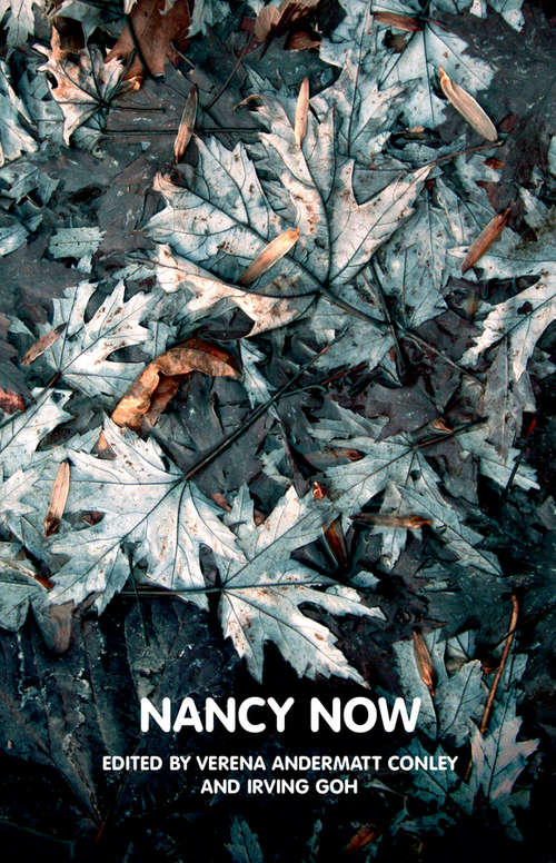 Book cover of Nancy Now (Theory Now)