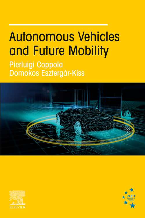 Book cover of Autonomous Vehicles and Future Mobility