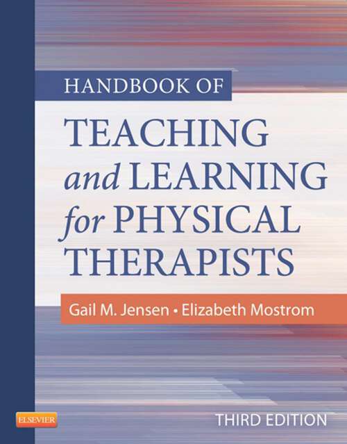 Book cover of Handbook of Teaching for Physical Therapists: Handbook of Teaching for Physical Therapists (3)