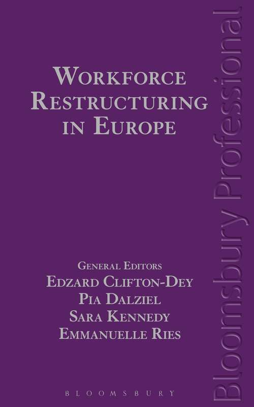 Book cover of Workforce Restructuring in Europe