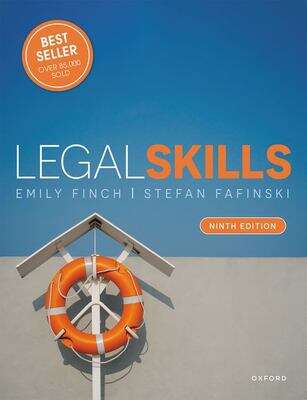 Book cover of Legal Skills: (pdf) (9)