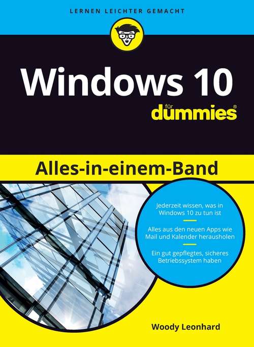 Book cover of Windows 10 Alles-in-einem-Band für Dummies: Alles-in-einem-band (Für Dummies)