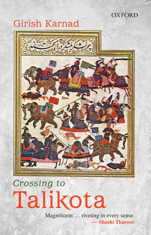 Book cover of Crossing to Talikota