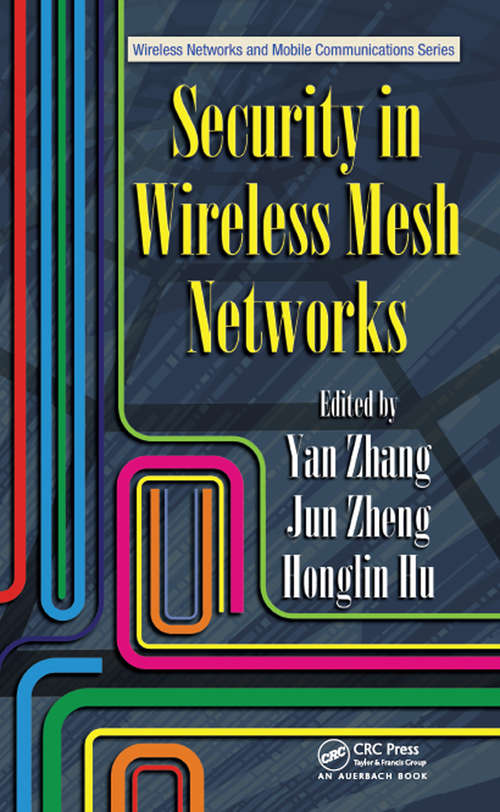 Book cover of Security in Wireless Mesh Networks