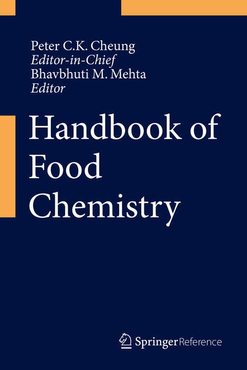 Book cover of Handbook of Food Chemistry