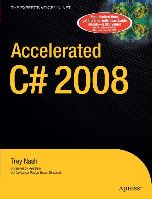 Book cover of Accelerated C# 2008 (1st ed.)