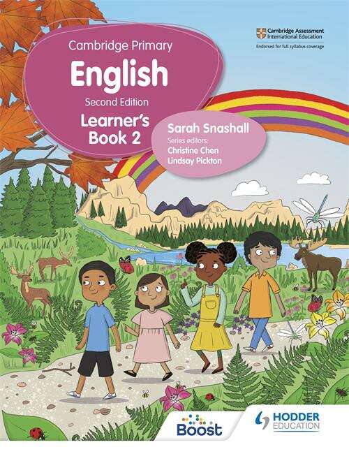 Book cover of Cambridge Primary English Learner’s Book 2 Second Edition