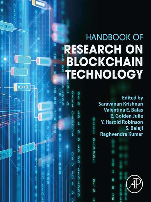 Book cover of Handbook of Research on Blockchain Technology