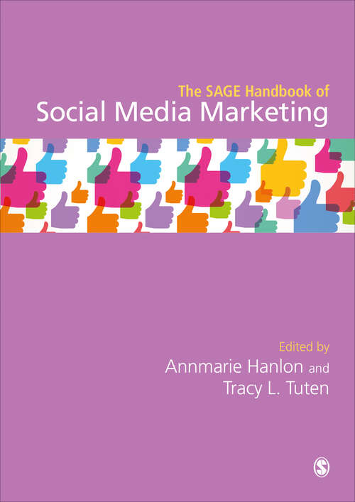 Book cover of The SAGE Handbook of Social Media Marketing