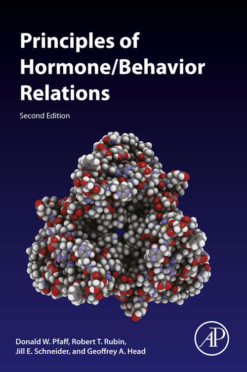 Book cover of Principles of Hormone/Behavior Relations (2)