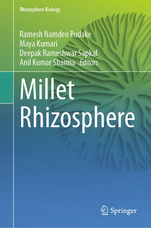 Book cover of Millet Rhizosphere (2023) (Rhizosphere Biology)