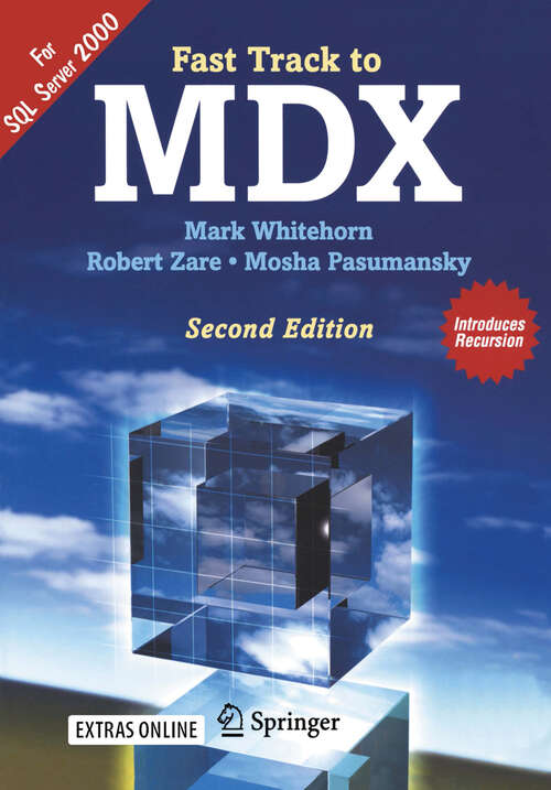 Book cover of Fast Track to MDX (2nd ed. 2006)