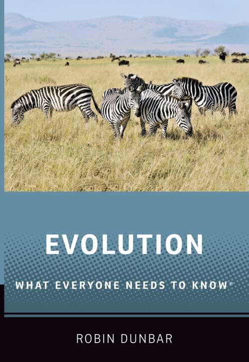 Book cover of EVOLUTION WENK C: What Everyone Needs to Know® (What Everyone Needs to Know)