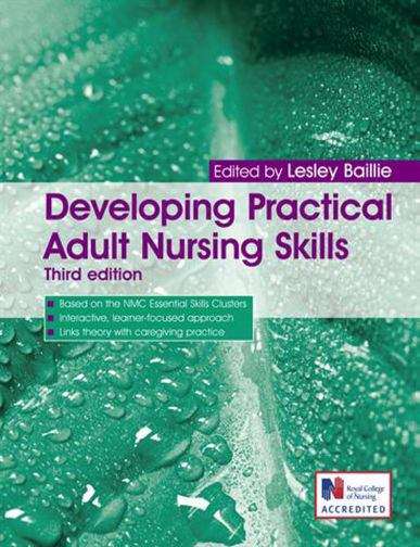 Book cover of Developing Practical Adult Nursing Skills (PDF)