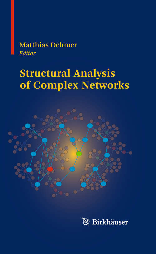 Book cover of Structural Analysis of Complex Networks (2011)