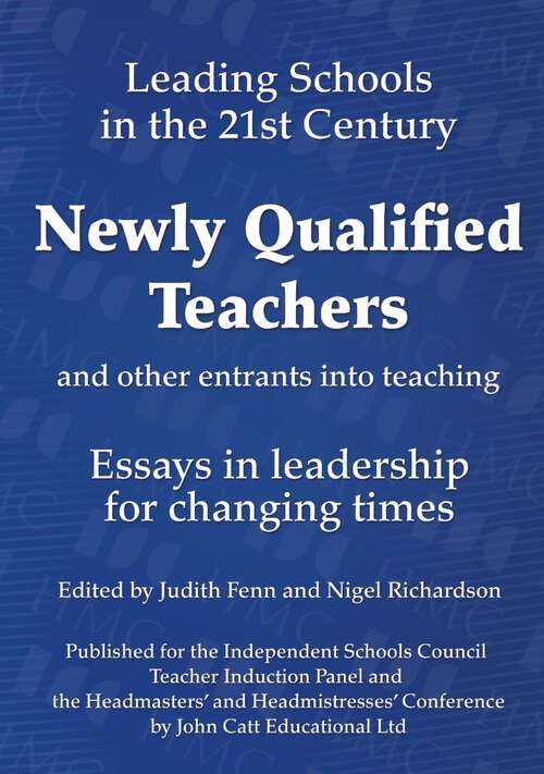 Book cover of Newly Qualified Teachers (Leading Schools)