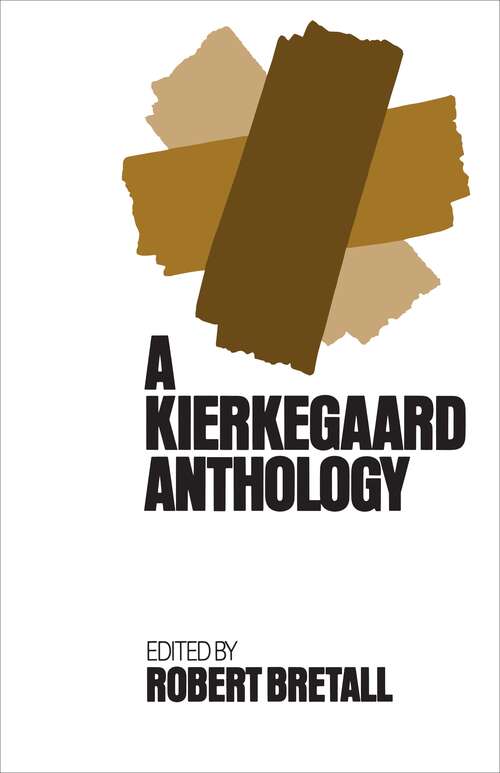 Book cover of Kierkegaard Anthology