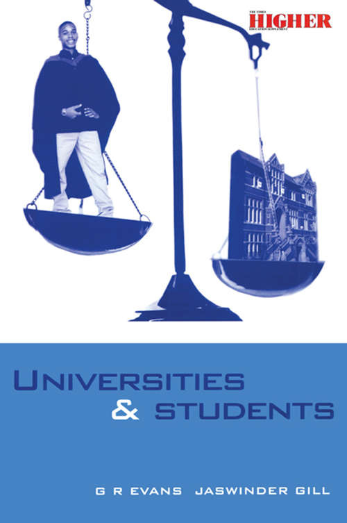 Book cover of Universities and Students: A Guide to Rights, Responsibilities and Practical Remedies