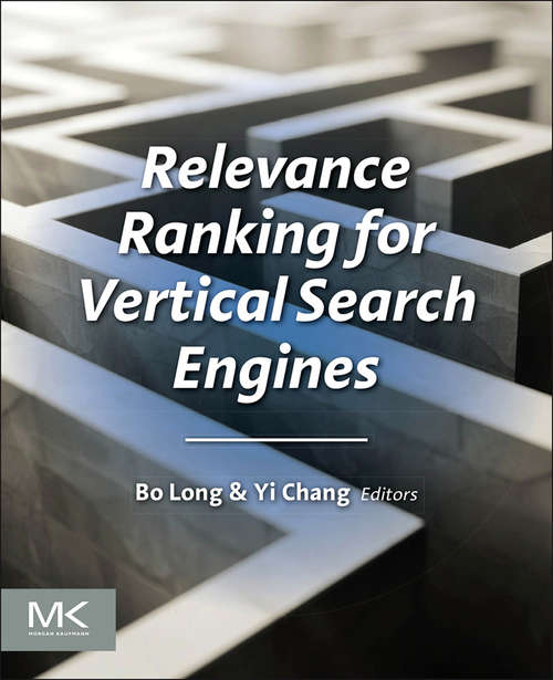 Book cover of Relevance Ranking for Vertical Search Engines
