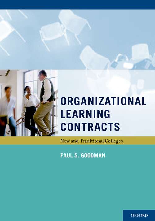 Book cover of Organizational Learning Contracts: New and Traditional Colleges