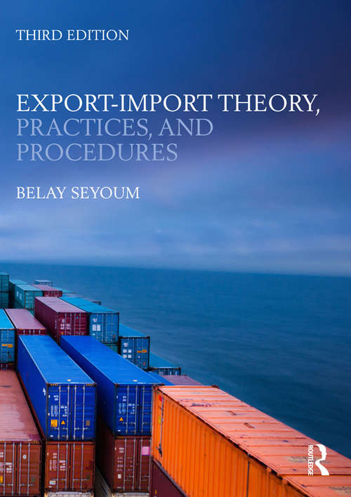Book cover of Export-Import Theory, Practices, and Procedures