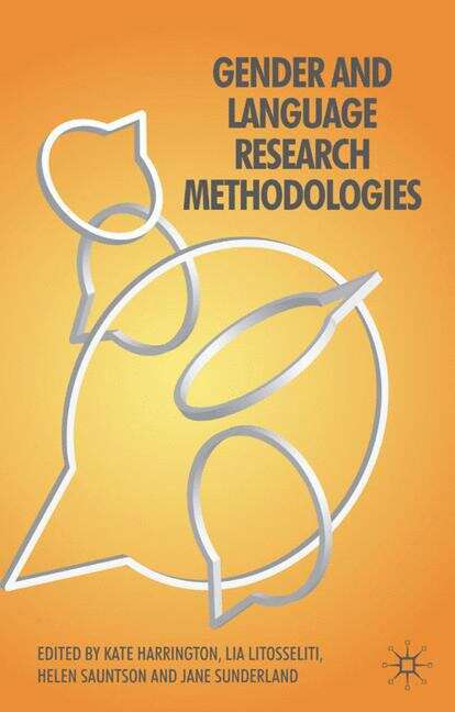 Book cover of Gender and Language Research Methodologies (PDF) (2008th)