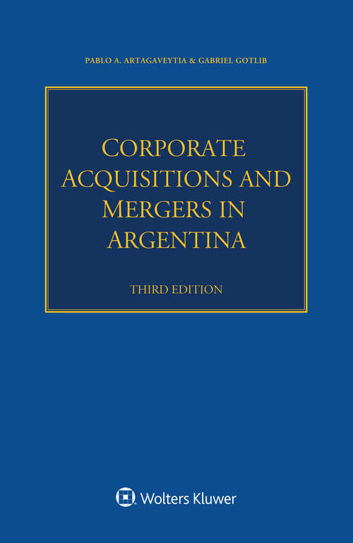 Book cover of Corporate Acquisitions and Mergers in Argentina (3)