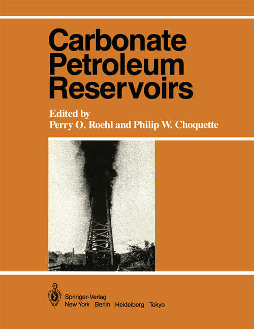 Book cover of Carbonate Petroleum Reservoirs (1985) (Casebooks in Earth Sciences)