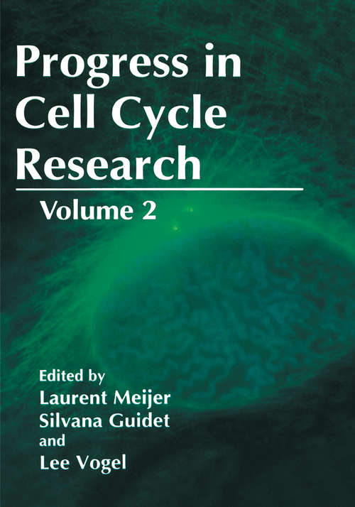 Book cover of Progress in Cell Cycle Research: Volume 2 (1996) (Progress in Cell Cycle Research)