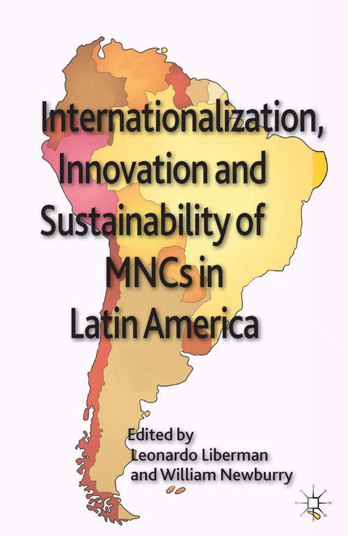 Book cover of Internationalization, Innovation and Sustainability of MNCs in Latin America (2013) (AIB Latin America)