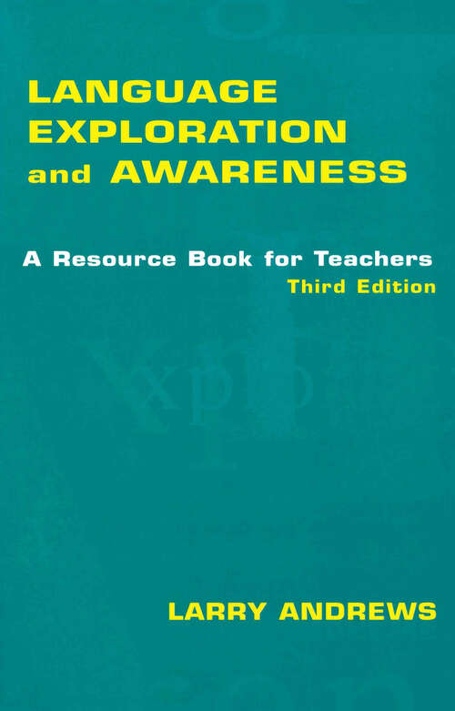 Book cover of Language Exploration and Awareness: A Resource Book for Teachers