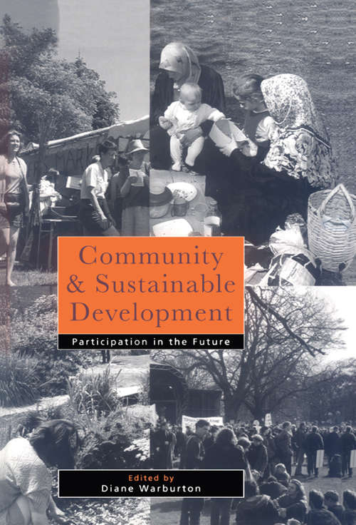 Book cover of Community and Sustainable Development: Participation in the future